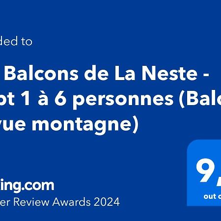 Les Balcons De La Neste - Appt 1 A 6 Personnes Arreau Exterior foto